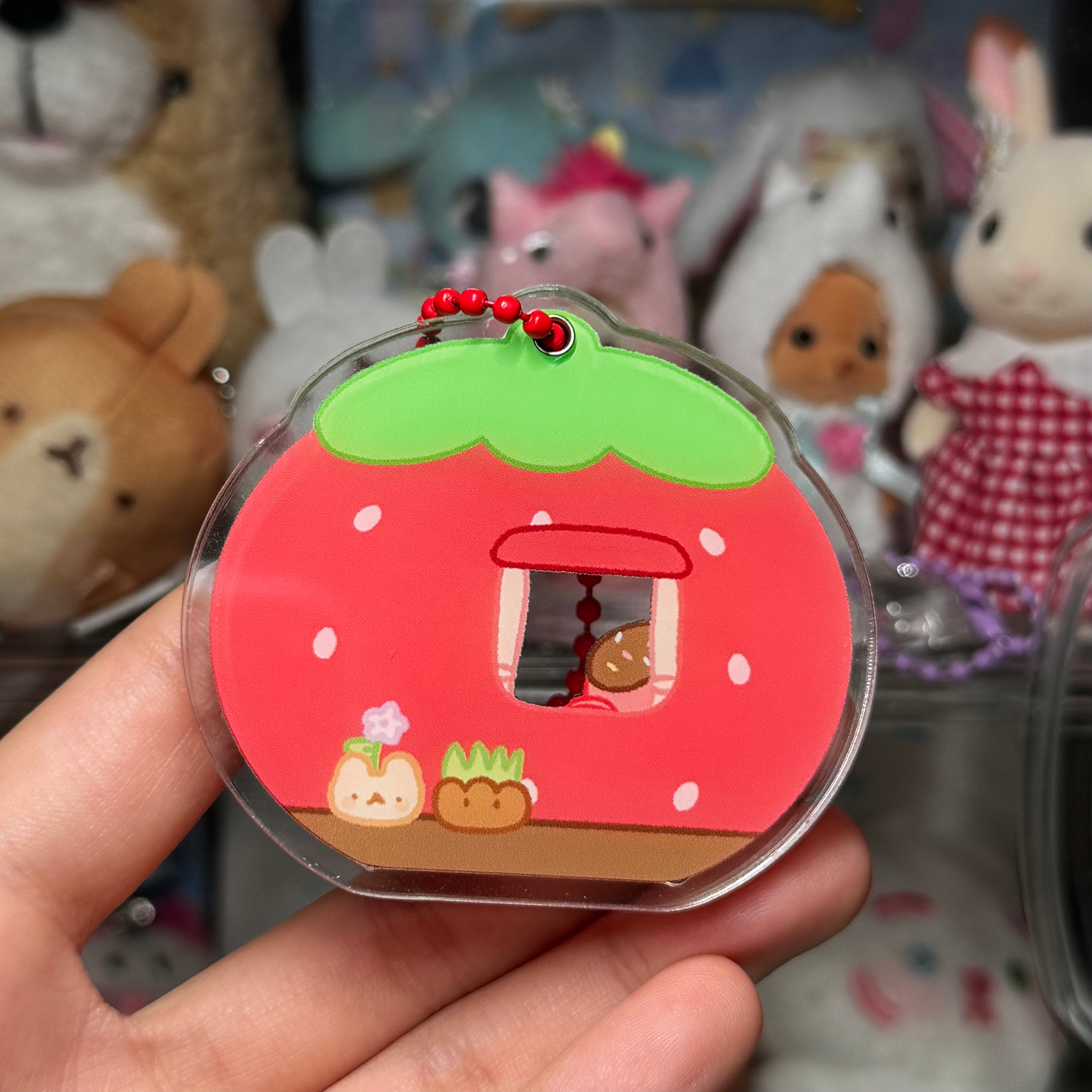 D.I.Y. Strawberry House Shaker 🍓