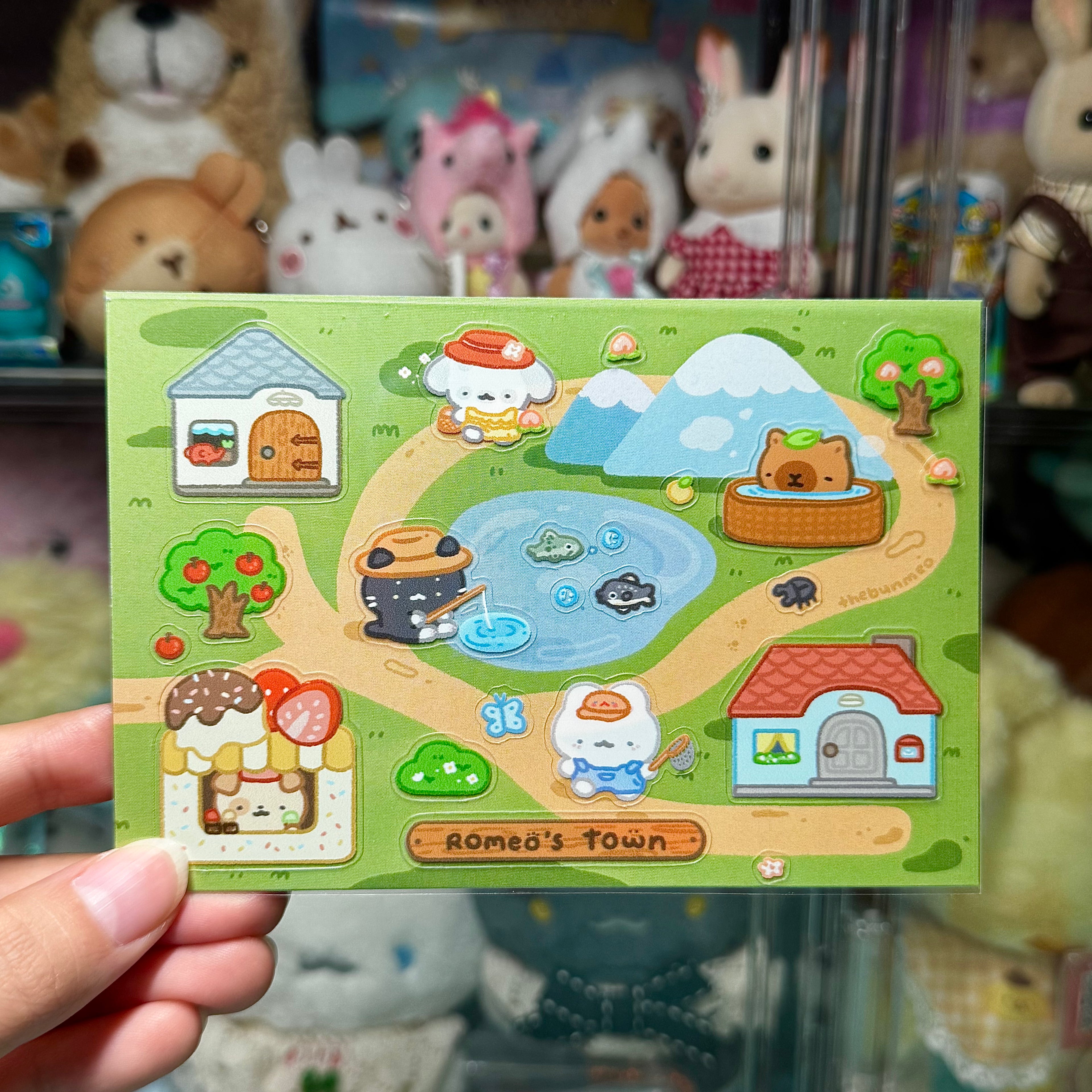 Romeo's Town Sticker Sheet 🏡