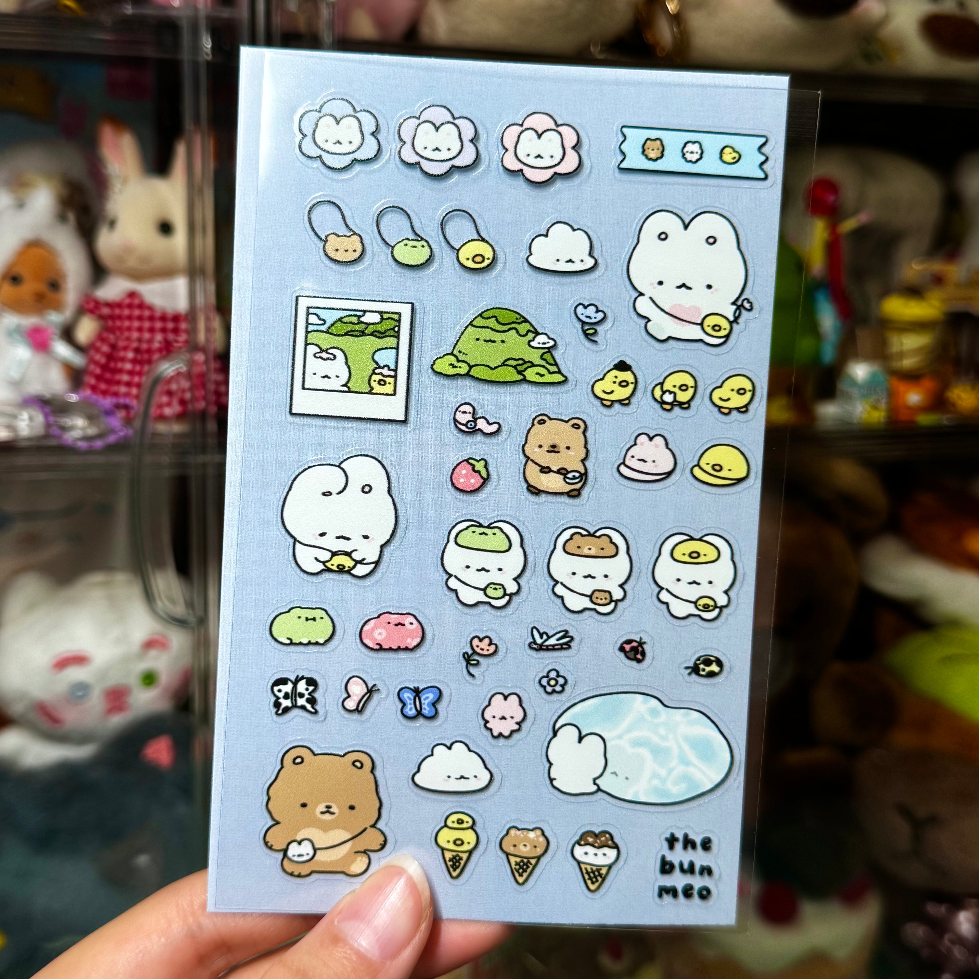 Daytime Adventure Sticker Sheet  ⋆ 𖤓 ⋆⁺