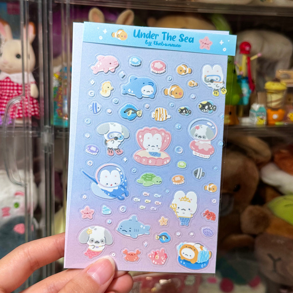 Under The Sea Sticker Sheet
