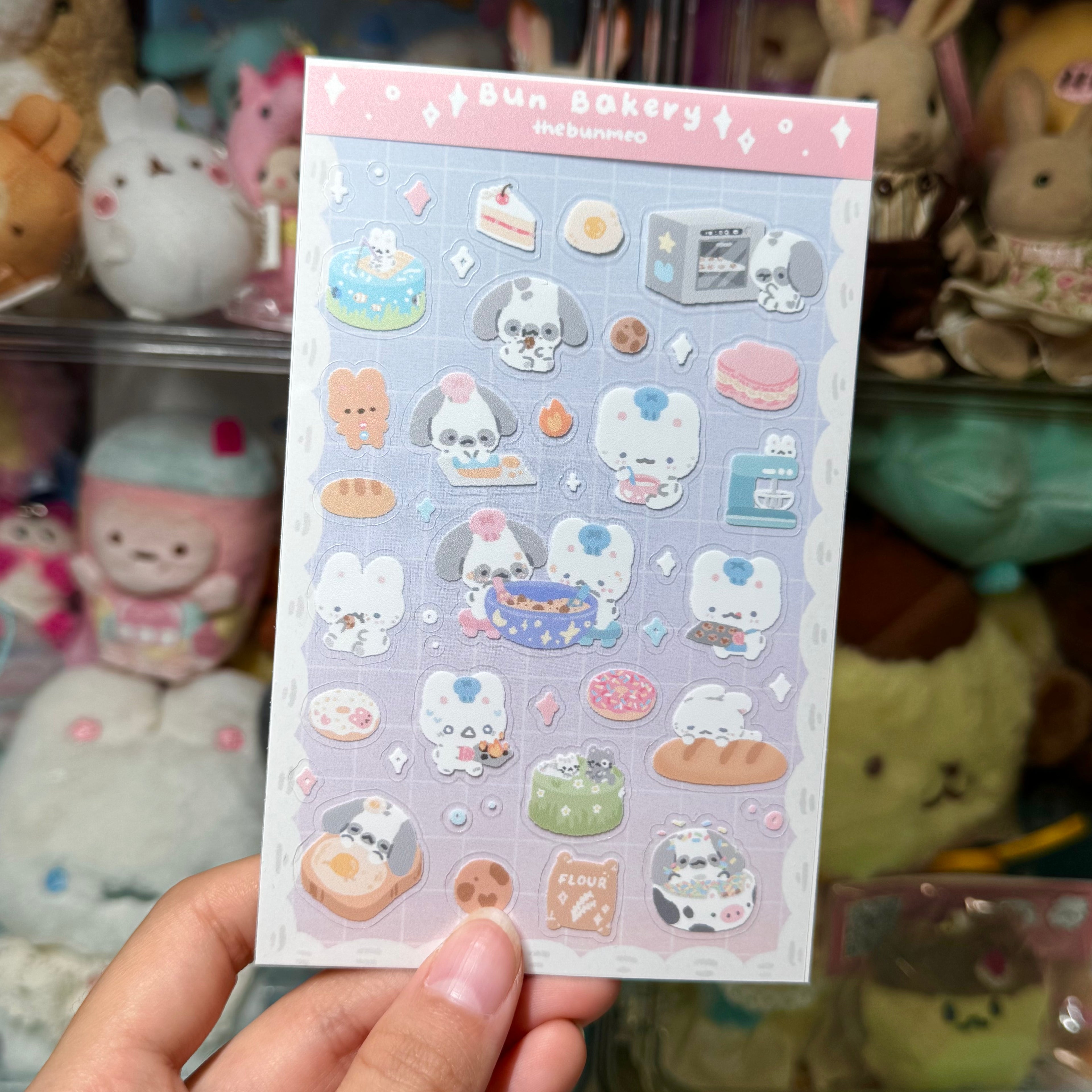 Bun Bakery Sticker Sheet
