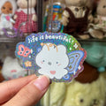Life is Beautiful Sticker