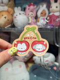 Cherry Buns Sticker ‧₊ᵎᵎ🍒⋅°✮