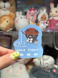 Gone Fishin' Sticker 🎣