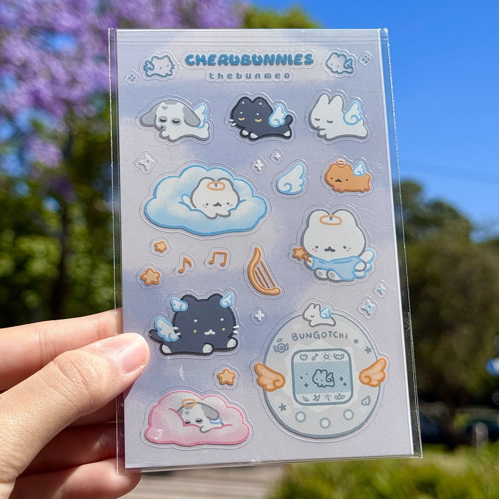 Cherubunnies Sticker Sheet