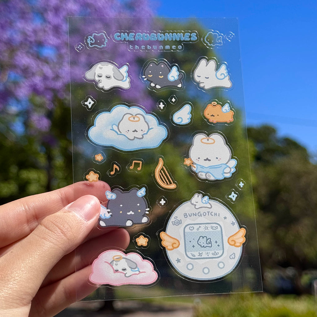 Cherubunnies Sticker Sheet