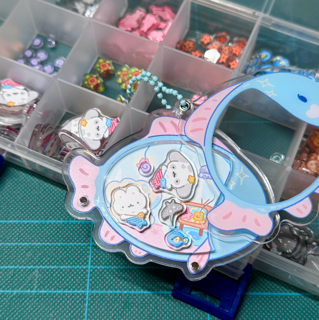 D.I.Y. Fish Charms 𓆝 ⋆.
