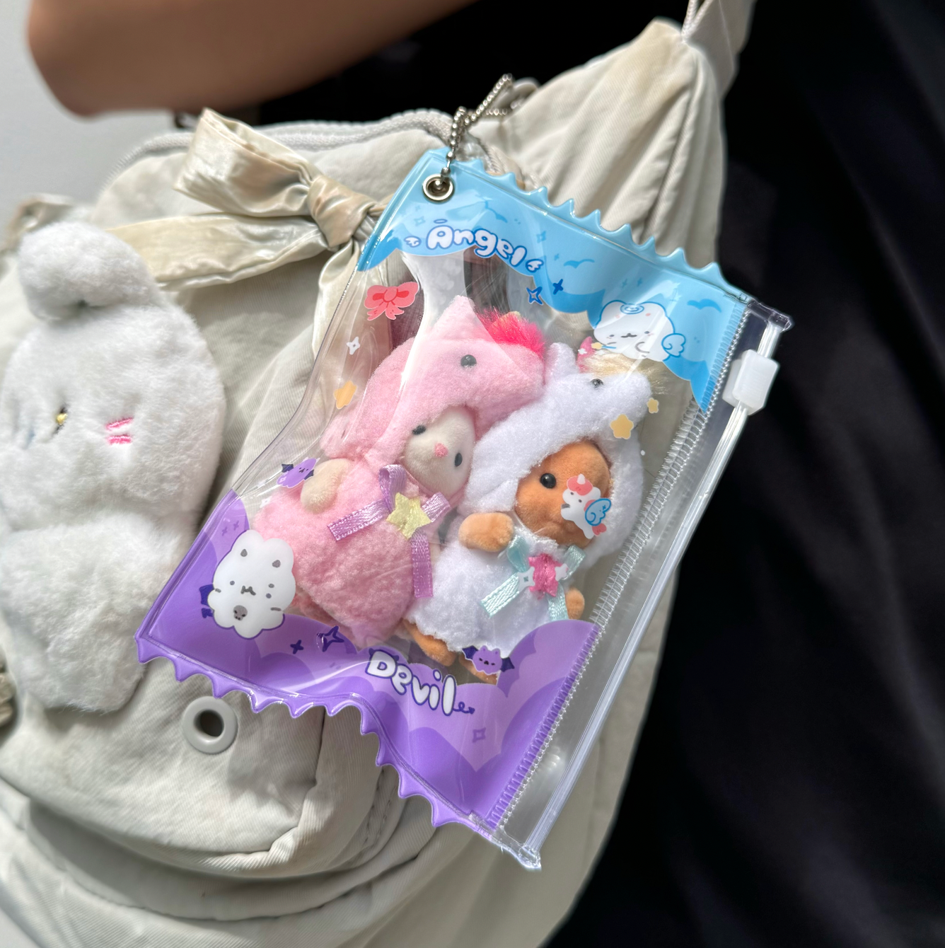 ˚₊‧꒰ა Angel & Devil Trinket Holder ໒꒱ ‧₊˚