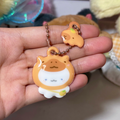Capy Romeo Puffy Keyring