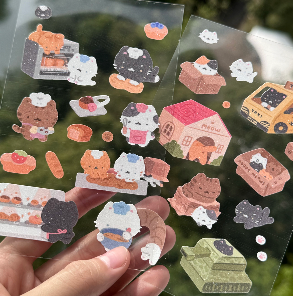 Cats in Cardboard Sheet 📦/ᐠ. .ᐟ\ฅ