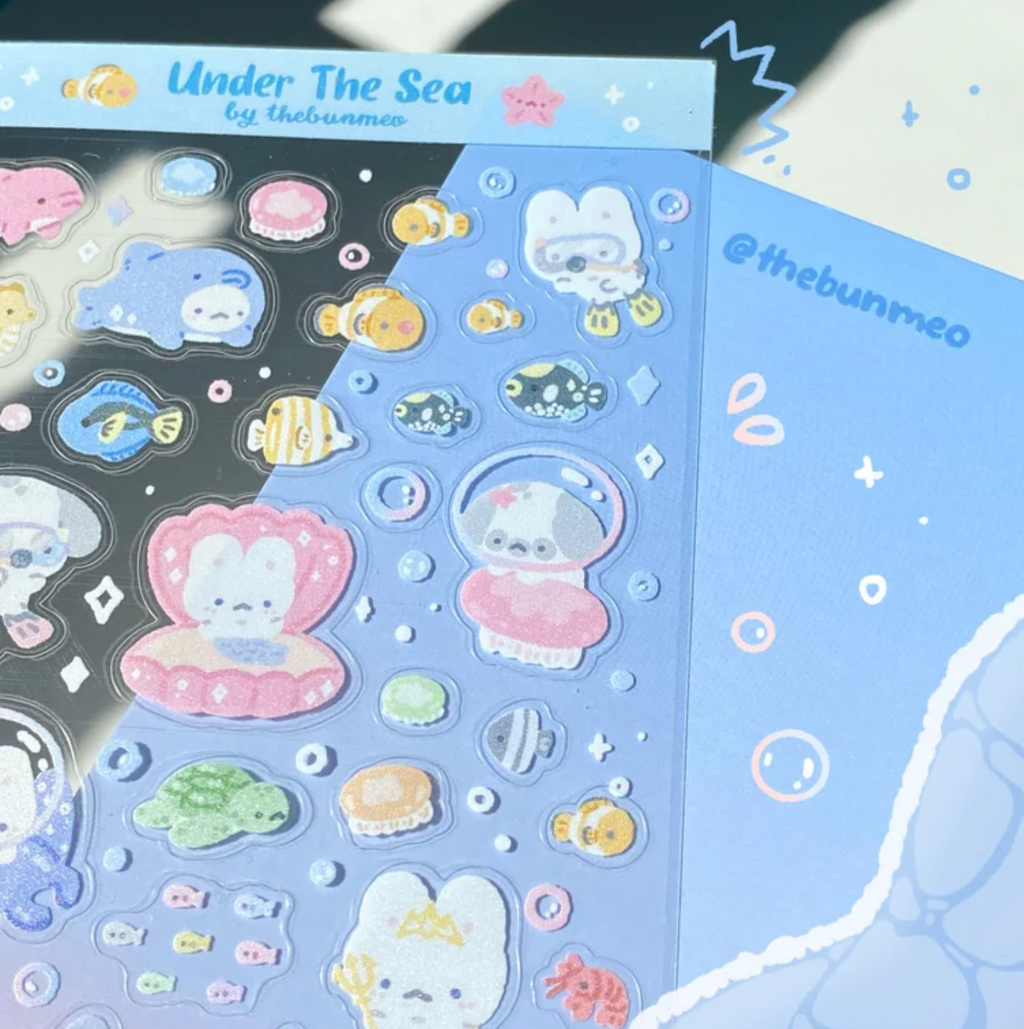 Under The Sea Sticker Sheet