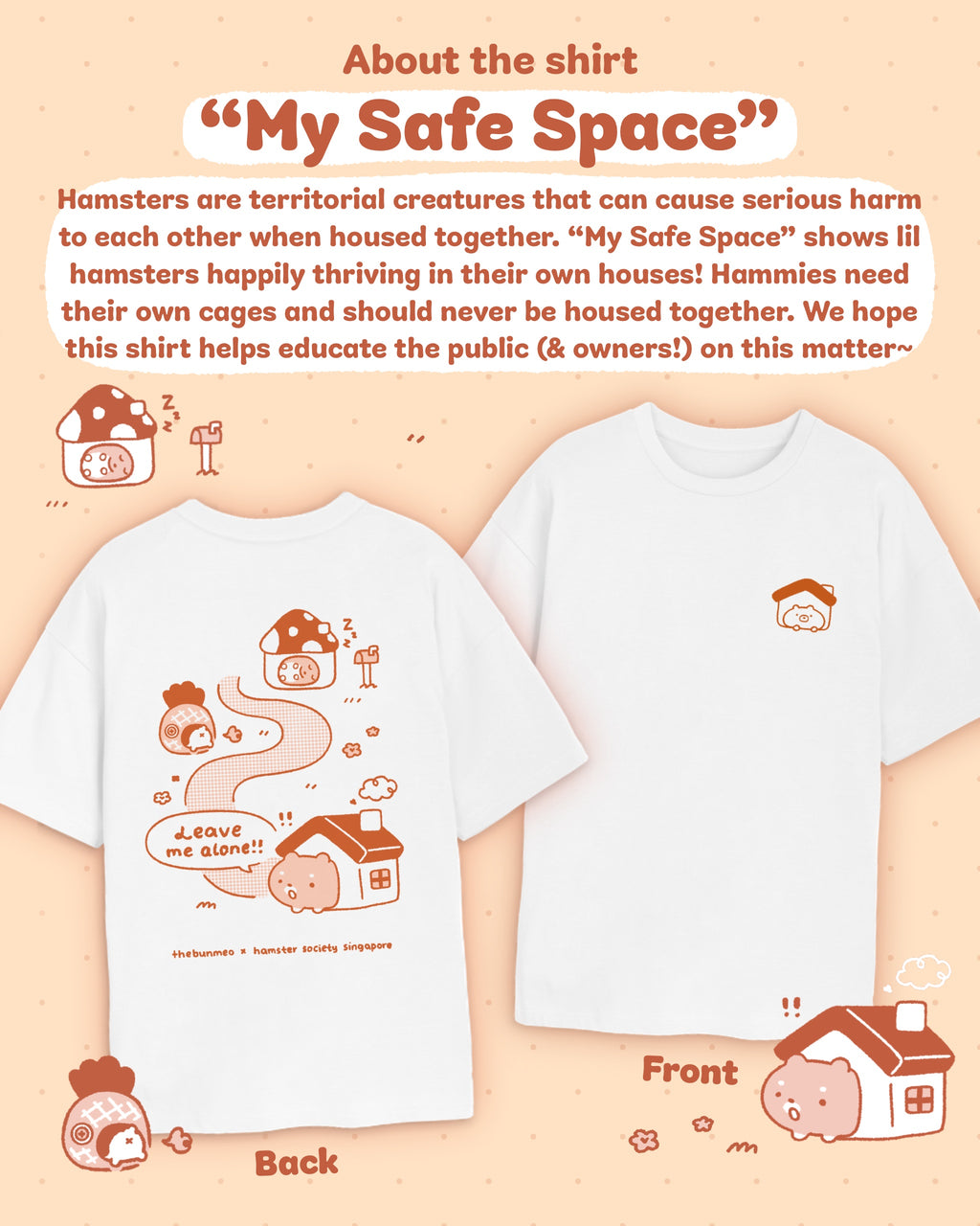"My Safe Space" Oversized T-Shirt
